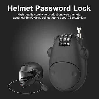Retractable Wired Password Lock
