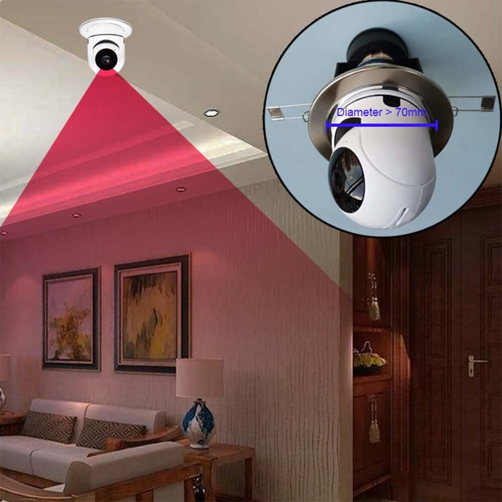 360° Wifi CCTV camera - Rarefinda.com