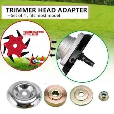 6-Steel Razors Trimmer Head - Rarefinda.com