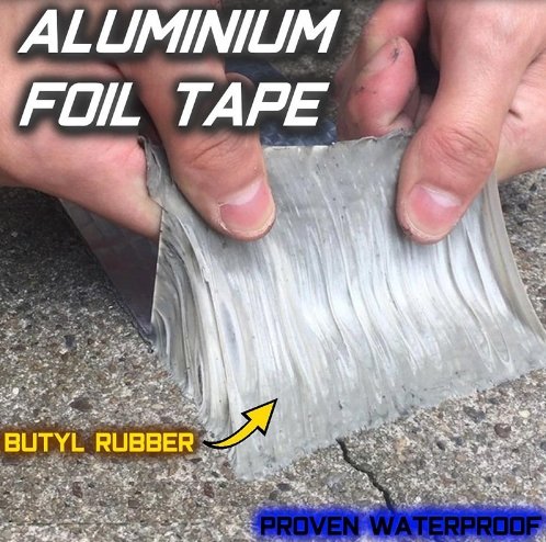 Aluminium Resistance Waterproof Tape - Rarefinda.com