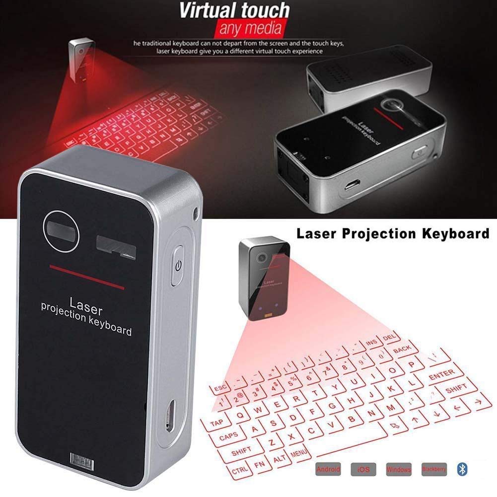 Bluetooth Wireless Laser Keyboard - Rarefinda.com