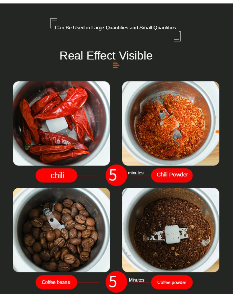 Coffee & Seasoning Crusher - Rarefinda.com