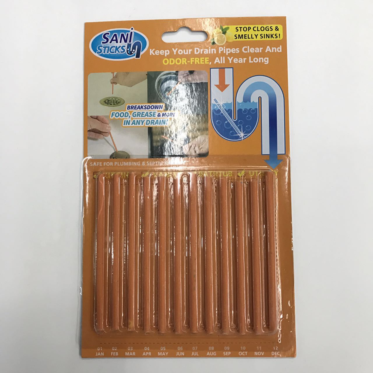 Drain Cleaner & Deodorizer stick - Rarefinda.com