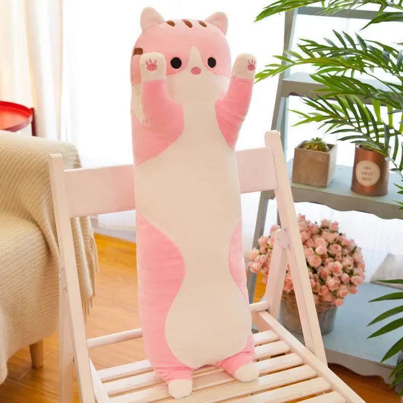 Long Cat Pillow Plush Toy Doll - Rarefinda.com