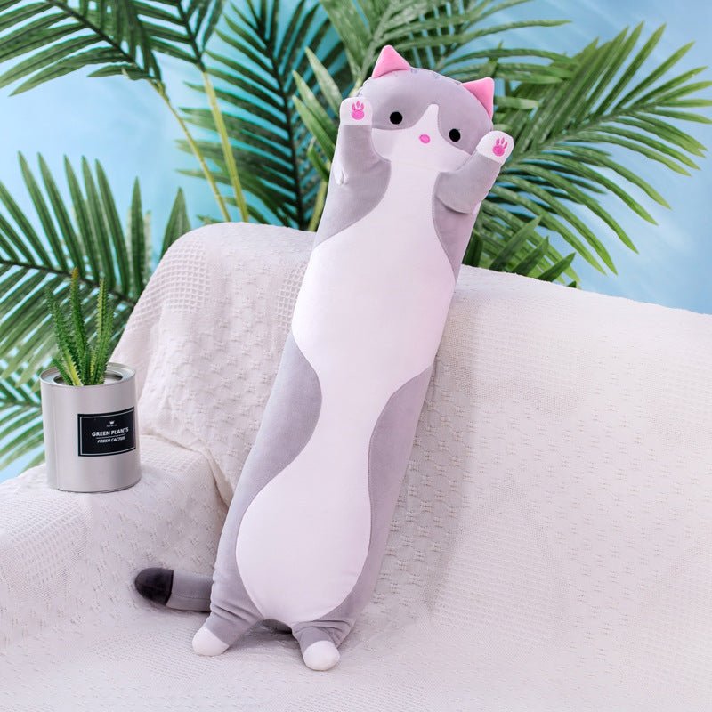 Long Cat Pillow Plush Toy Doll - Rarefinda.com