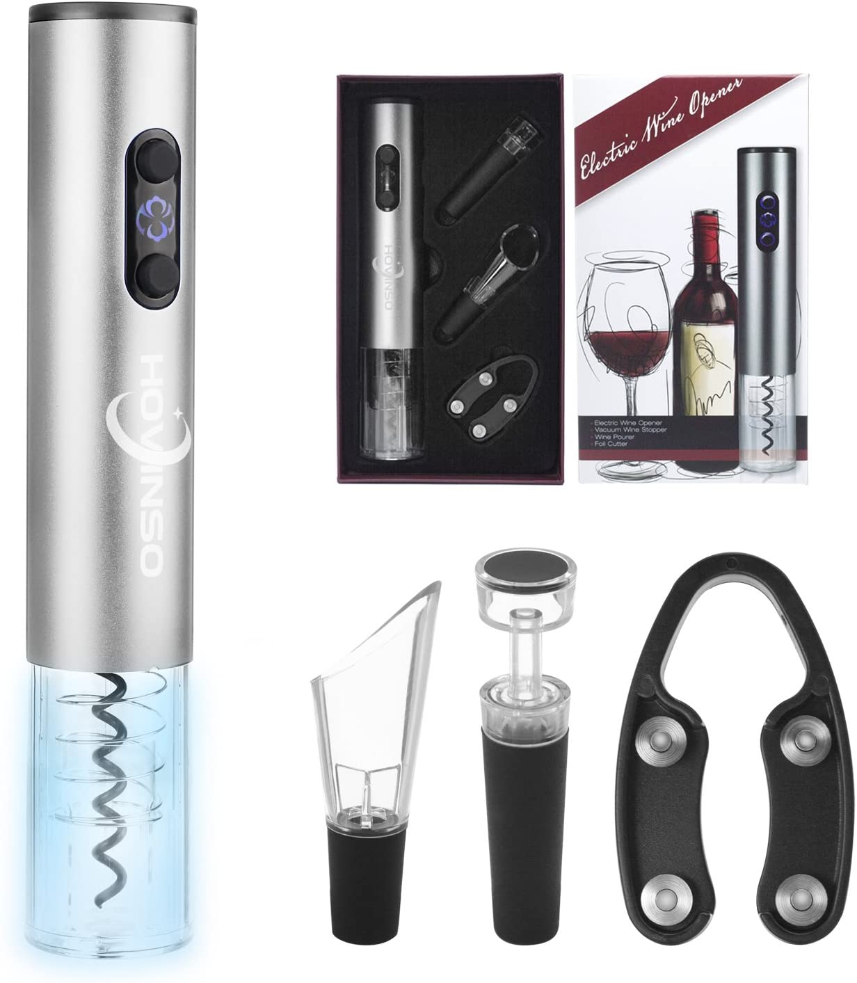 Smart Electric Wine Opener Kit - Rarefinda.com