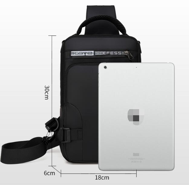 USB Charging Crossbody Shoulder Bag - Rarefinda.com