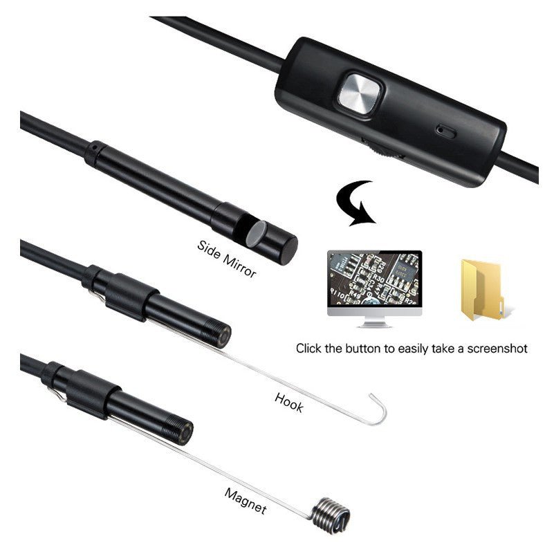 USB Endoscope Waterproof Inspection Camera - Rarefinda.com