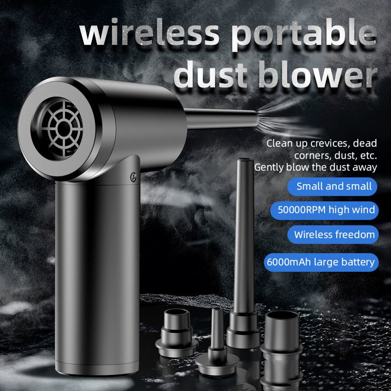Wireless Portable Dust Blower Car - Rarefinda.com